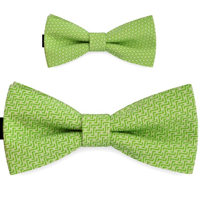 Papioane tată fiu, verde absint, clasic, labirint